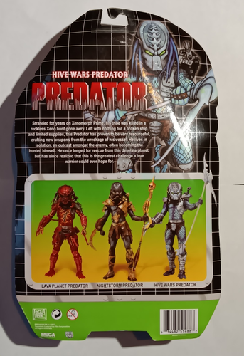 NECA Ultimate Alien Hunter Predator Hive Wars Action Figure 7" NEW BOXED RARE - Picture 4 of 5