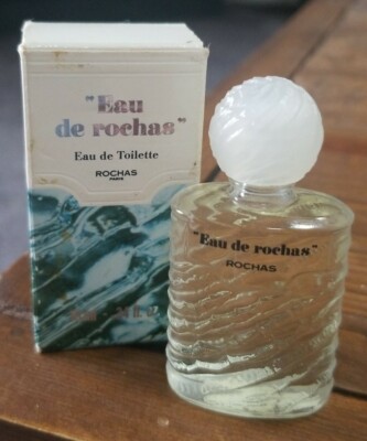 Vintage Rochas Eau de Rochas Mini EDT .34oz 10 ml Womens Cologne New Boxed