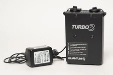 Mint- Quantum Turbo 3 battery pack, charger, for Qflash Canon Nikon