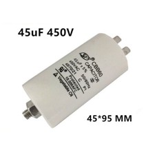 CBB60 45UF 45MFD 450V AC MOTOR START RUN CAPACITOR with STUD TERMINAL