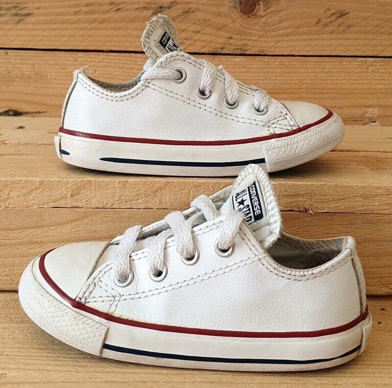 Converse Chuck Taylor OX Low Leather Kids Trainers UK7/US7 Converse Chuck Taylor OX Low Leather Kids Trainers UK7/US7