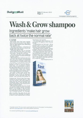 FAST Long Hair Growing Vitamin B Biotin Shampoo Conditioner + 53 Oil Treatment - Bild 16 von 20