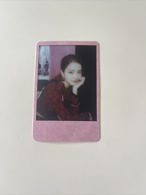 BLACKPINK Jisoo Kill This Love Pink ver. Photocard