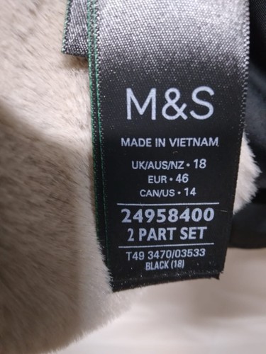 M&S womens/ladies 2 part wax parka coat size 18 new with tag RRP £89 - Picture 17 of 20
