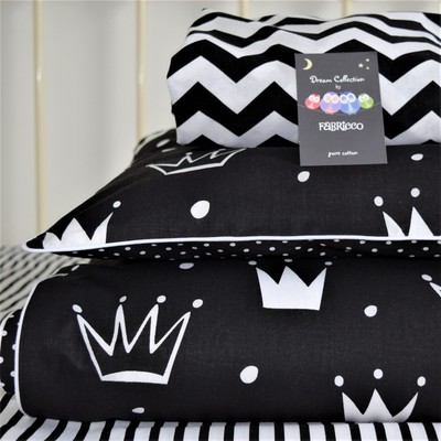 monochrome cot bedding uk