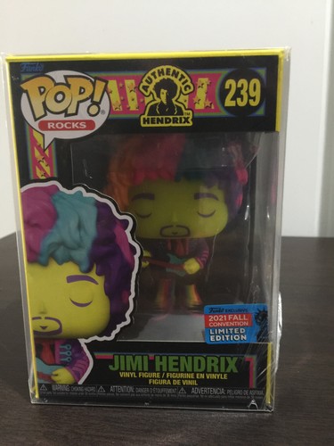 Funko Pop! Jimi Hendrix – Blacklight #239 – NYCC 2021 – Édition Limitée épuisée