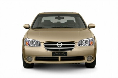 Bright White LED Headlight Halo Ring Kit for Nissan Maxima 02-03