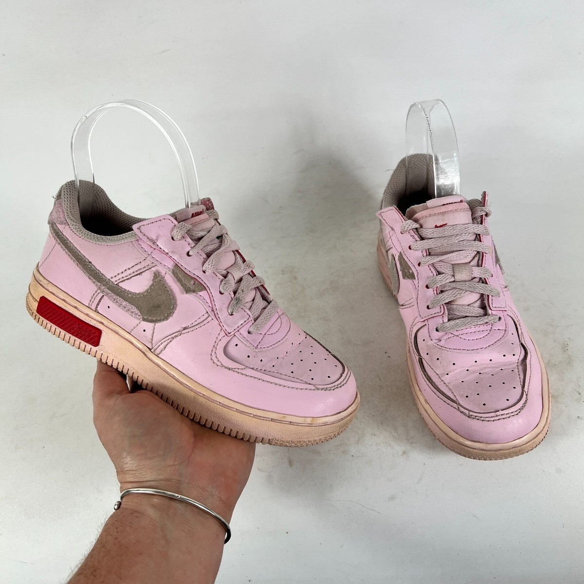 Nike Air Force Fontanka Girl's Pink Foam Low Top Athletic Shoes  D06146-600