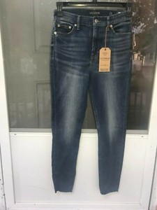 lucky brand frayed hem jeans cheap online