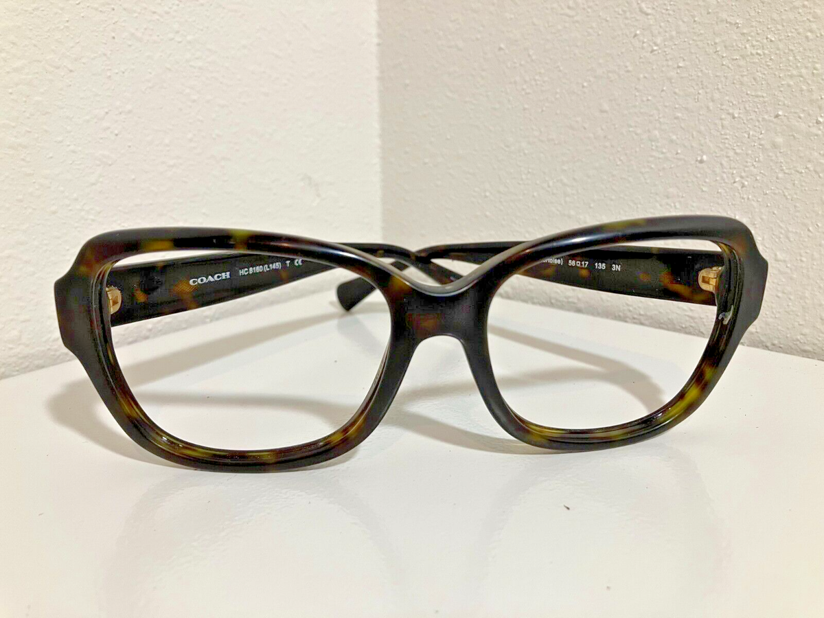 Coach Sunglasses HC 8160 (145) Dark Tortoise Frames 56-17  display picture 2