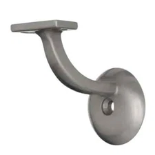 Everbilt Satin Nickel Decorative Stairway Hallway Handrail Support Bracket 16092