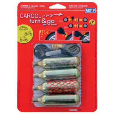 Gryyp Cargol Motorrad Turn & Go Reifenreparaturset 4 Motorrad Pannenfix