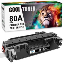 1PK CF280A 80A Toner Cartridge For HP Laserjet Pro 400 M401d M401dne Printer