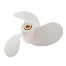 Flameer Professional Aluminum Alloy Ship Propeller with 2.5 And 115mm Outboard