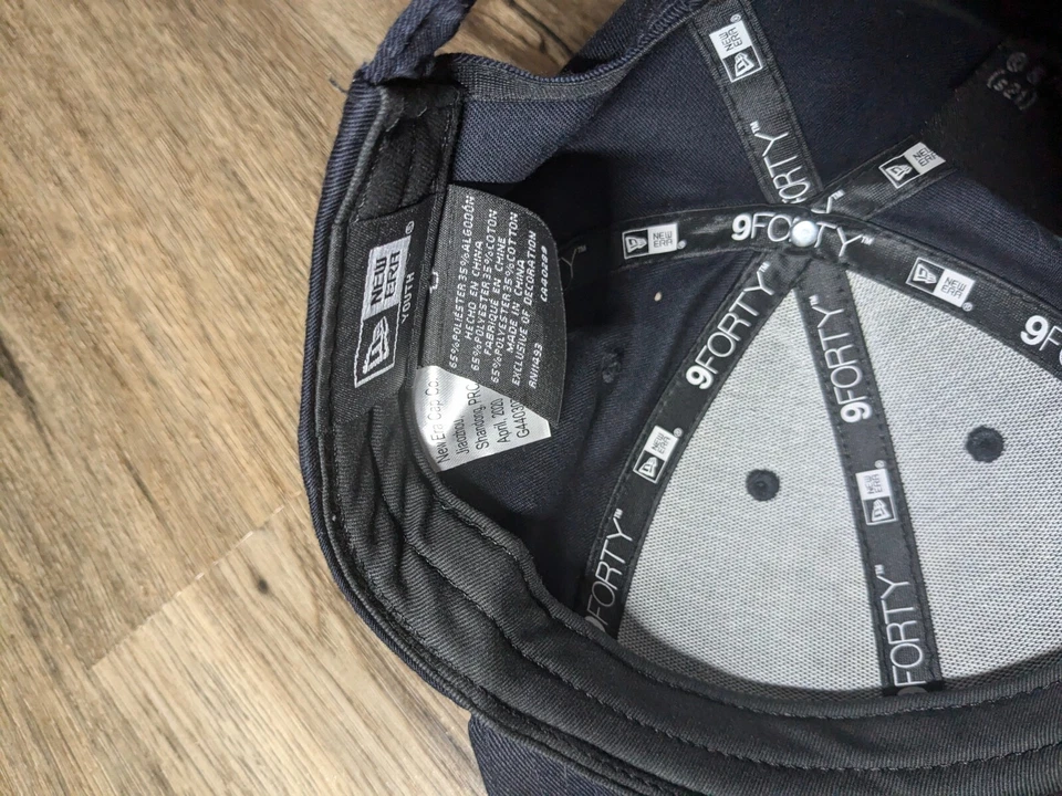 New Era 9fourty  Superman youth hat, Black - Image 4 of 4