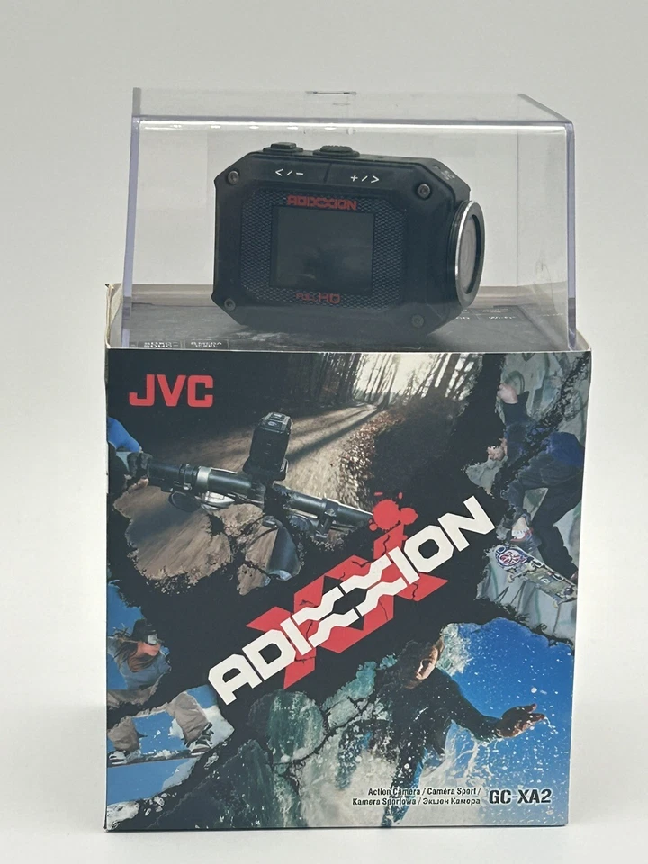 JVC GC-XA2 1080 HD WiFi Action Camera Adixxion Time-Lapse Photo/Video Burst Mode - Image 3 of 4