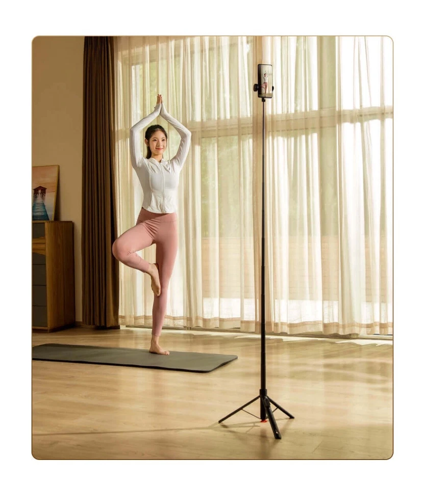 Xiaomi Zoom Ground Selfie Stick 2024 Bluetooth Control Remoto Portátil Multifuncional Foto 4 de 4