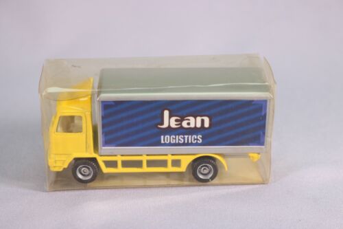 LE2977 CARROUSEL train Ho Camion jaune porte container Jean Logistics - Afbeelding 1 van 5