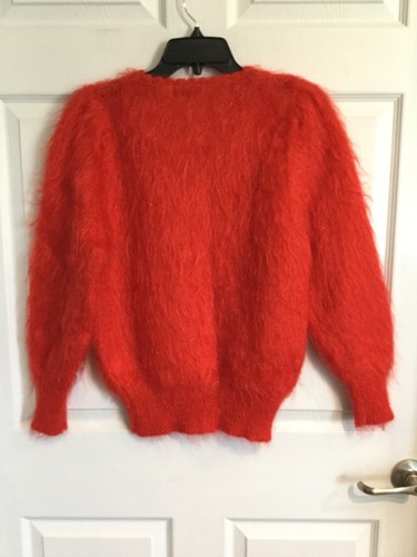 New Without Tags Rola designed By Italy Sweater See Measurements Red Beads Front - Picture 3 of 4