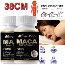 Male Enhancing Libido 240 Capsules - Maca Root,Massive Girth Enlargement Support