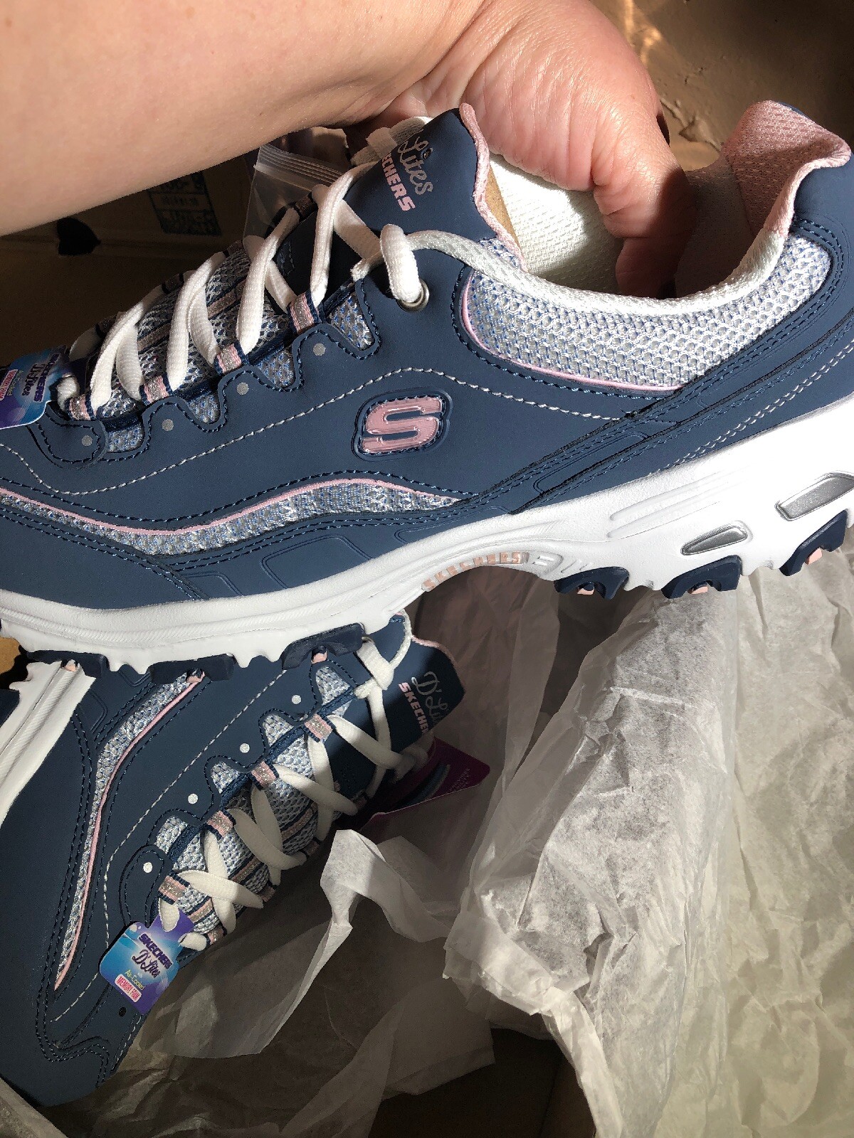 skechers sabot mit memory foam