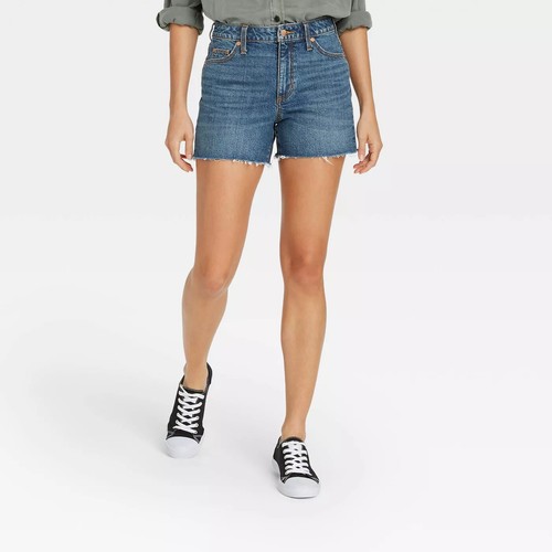 Women's High-Rise Midi Vintage Stretch 