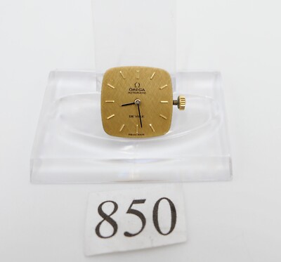 LÄUFT Omega De Ville 661 Uhrwerk Krone Zifferblatt Zeiger