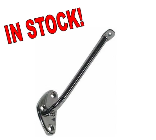 1967-1972 Chevy C10 GMC Truck LH Dlx Side Mirror Bracket Arm Stainless Chevrolet
