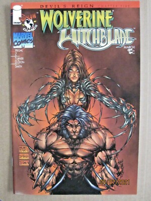 1997 IMAGE TOP COW MARVEL COMICS WOLVERINE/WITCHBLADE #1 MICHAEL