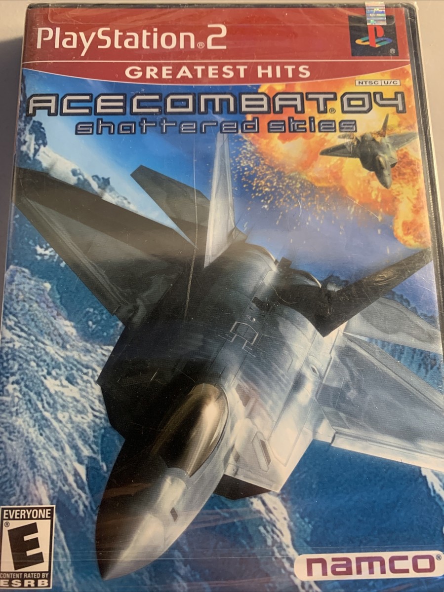 Ace Combat 04 Shattered Skies (PlayStation 2 PS2) New Ace Combat 04 Shattered Skies (PlayStation 2 PS2) New