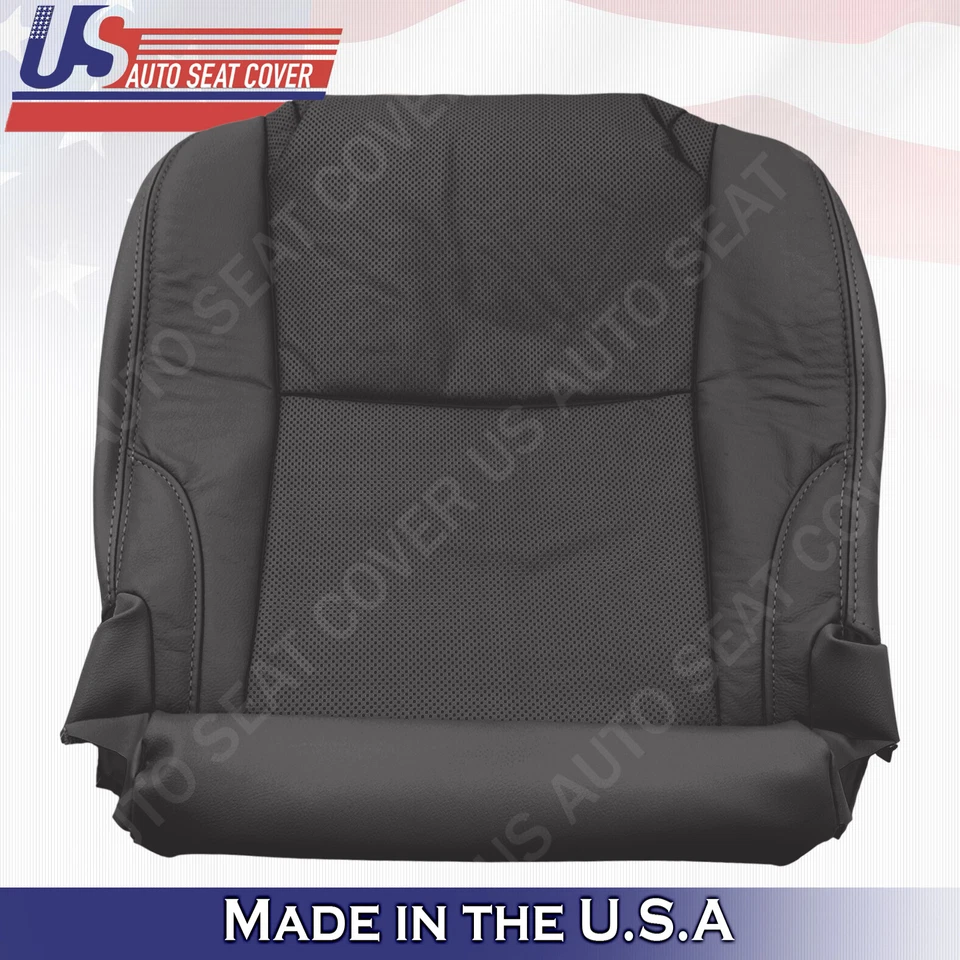 Cubierta del asiento inferior del conductor para Lexus IS250 IS350 2009 - cuero perforado - negro Foto 2 de 4