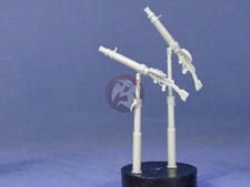 Resicast 1/35 Lewis Machine Guns (4 pieces with Stands & Swivel Pintles) 352350