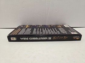 Wing Commander III Heart of the Tiger w/ Inserts Panasonic 3DO Complete Box CIB