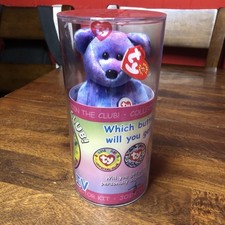 Clubby IV Ty Beanie Baby New in Container w/Club paperwork Sealed Unopened