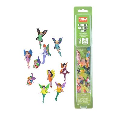 Fairy Figurines 10 Piece Set Multi Color Toys Different Poses Wild Republic