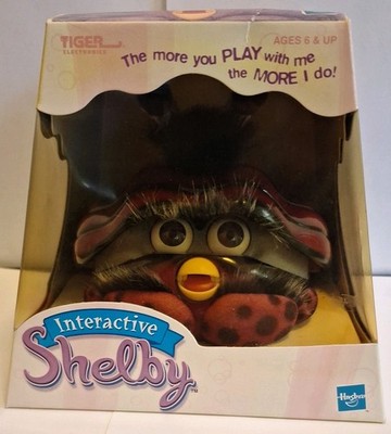 Hasbro Furby Tiger Electronics Shelby Interactive LadyBug rose red 2001 