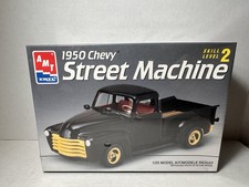 Amt 1950 Chevy Pickup Truck Street Machine 125 Model Kit 6681 1995 New Sealed