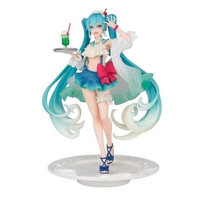 Hatsune Miku Soda Creme Kleid Figur 18 cm Modell Anime süß