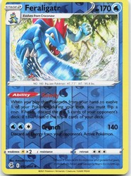 Feraligatr 057/264 Reverse Holo Fusion Strike