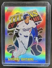 2026 Topps Shohei Ohtani Titans Of The Game #TOG-1 Dodgers