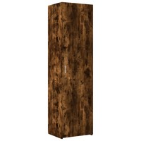 Highboard Wohnzimmer RäUchereiche 50X42,5X185 Cm Holzwerkstoff