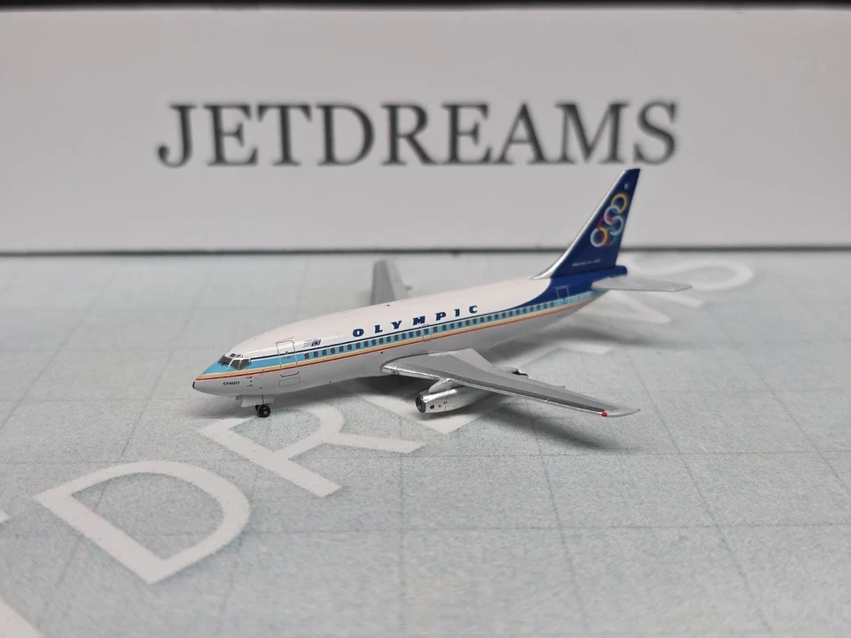 1/400 OLYMPIC AIRWAYS BOEING 737-200 1990'S COLORS "HERMES" SX-BCB AEROCLASSICS - Image 3 of 4