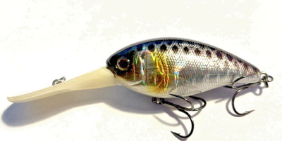 Illex / Jackall Mascle Deep 2,5+ Wobbler, Crankbait, Kunstköder, 6 cm, Floating