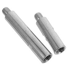  2 Pcs Angle Grinder Attachment Extension Rods Rotary Polisher Adapter
