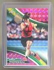 2025 Topps Chrome Tennis Pink Geometric Refractor Bianca Andreescu #185