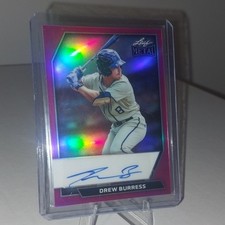 Leaf Metal 2023 Drew Burress Georgia Tech Yellow Jackets Auto BA-DB1 2/6