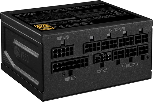 Cooler Master V850 SFX Gold ITX SFF Modular Power Supply, ATX 3.1 90° 