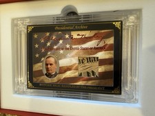 William McKinley Historic Relic Card PA-WM25 A Word From POTUS 25/99