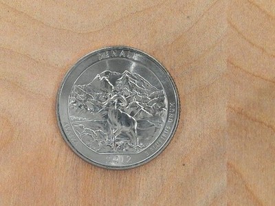 2012 P ATB Denali Quarter Actual Coin # 2