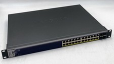 NetGear ProSafe GS724TPS 24-Port Gigabit PoE Smart Switch